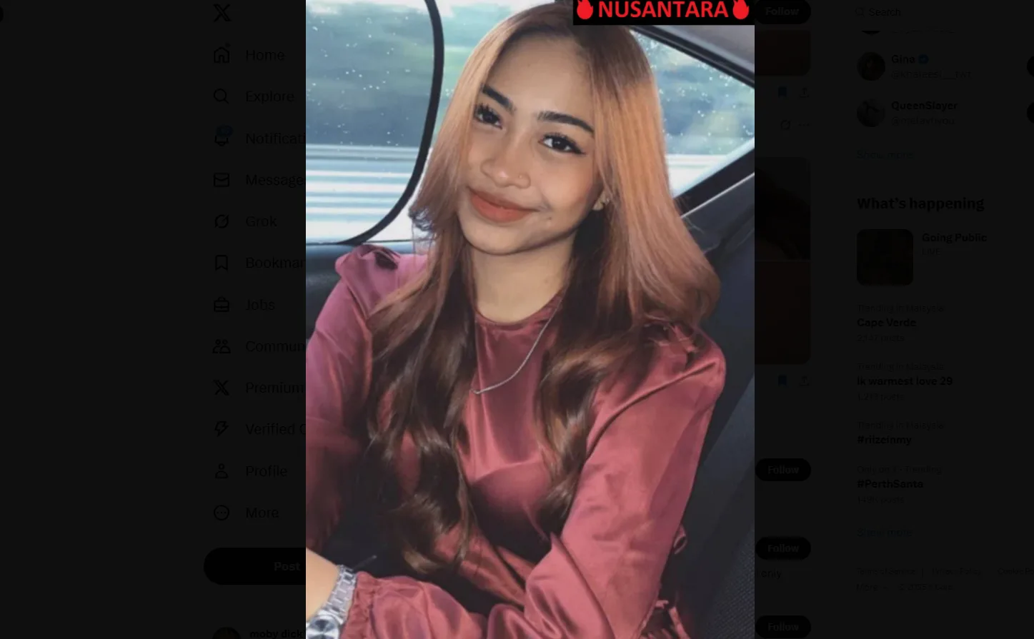 malay nusantara viral ica baju merah