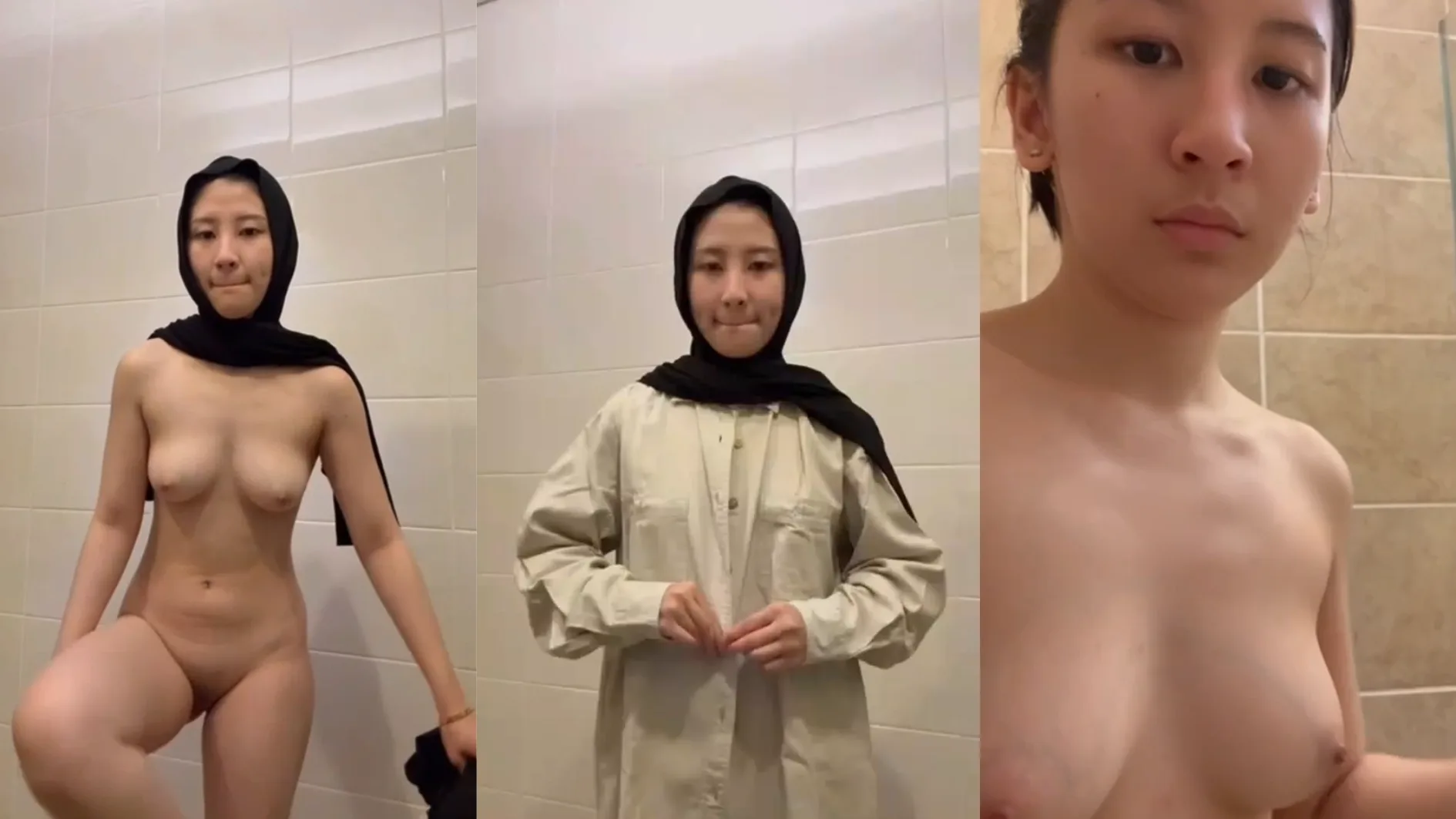 Ukhti Jilbab Cantik Serba Pink Mulus
