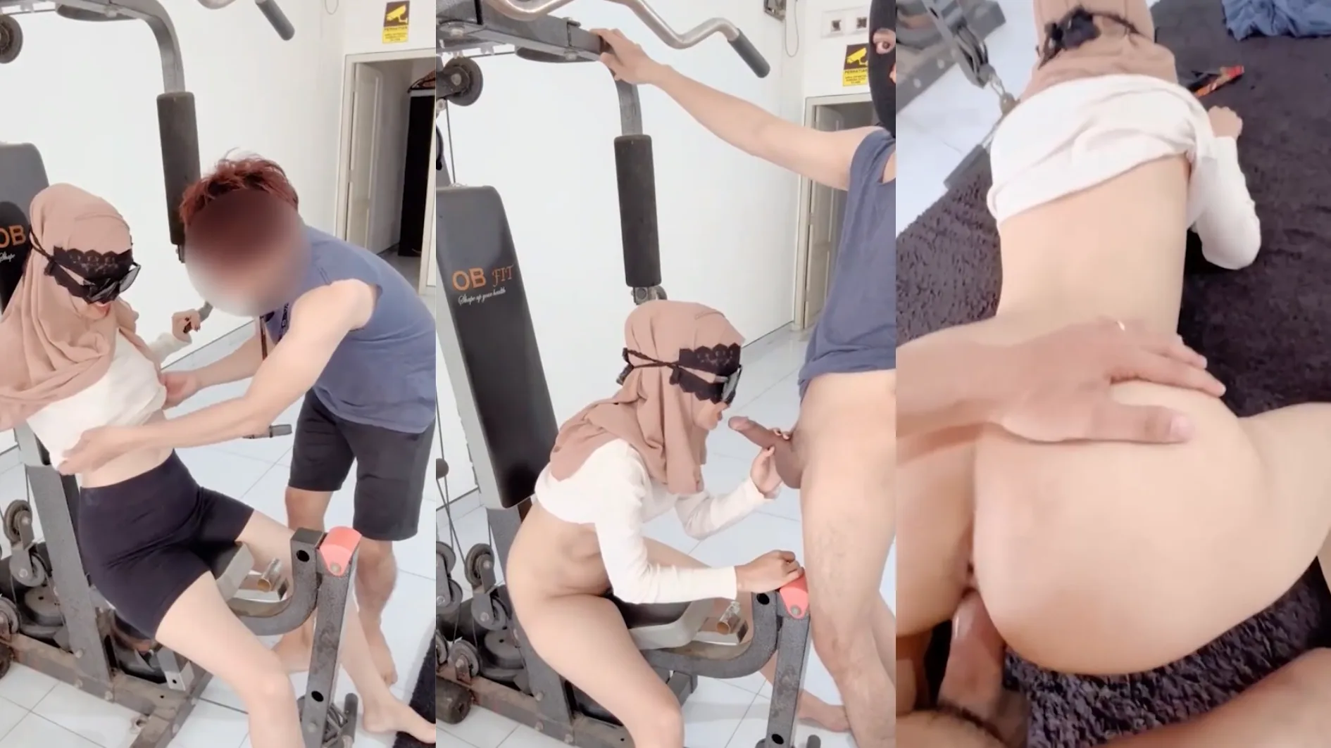 Drama Hijab Ngentot Di Tempat Gym