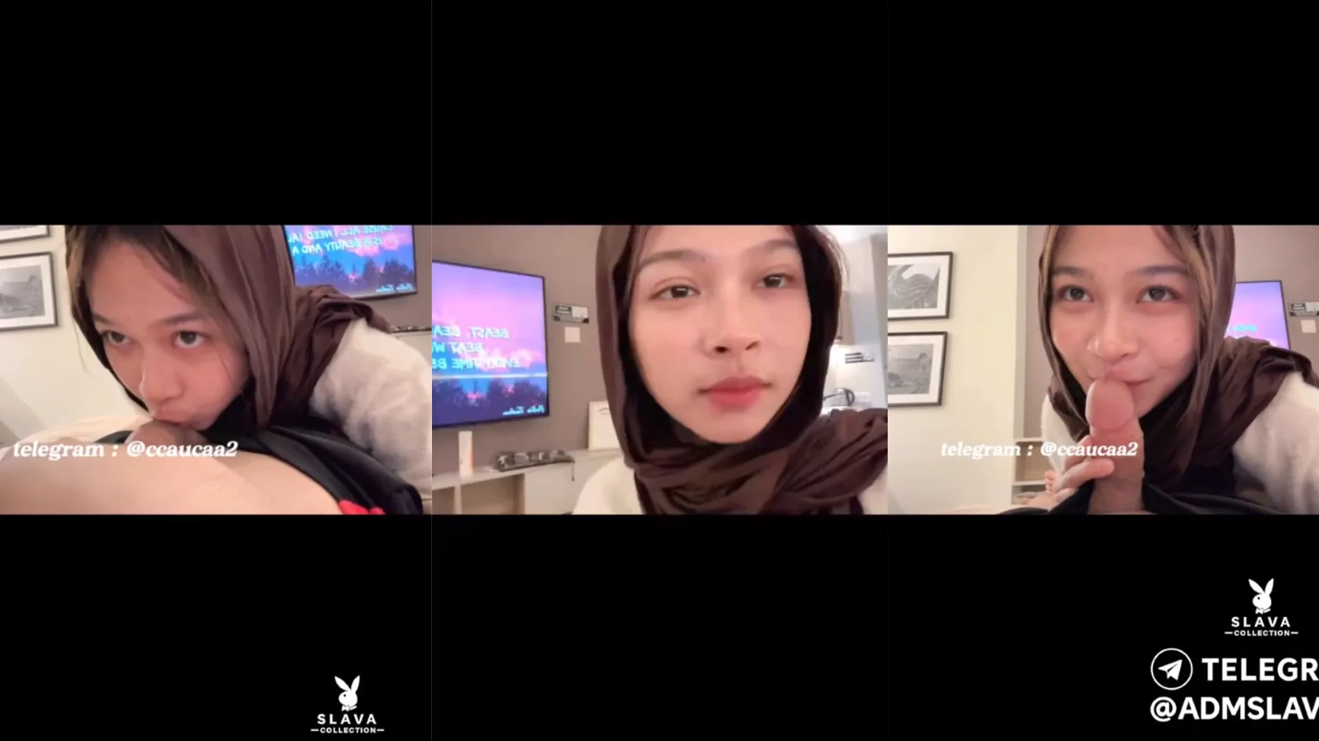 Ukhti Jilbab Cantik Nyepongin Pacar Lagi Tidur Viral