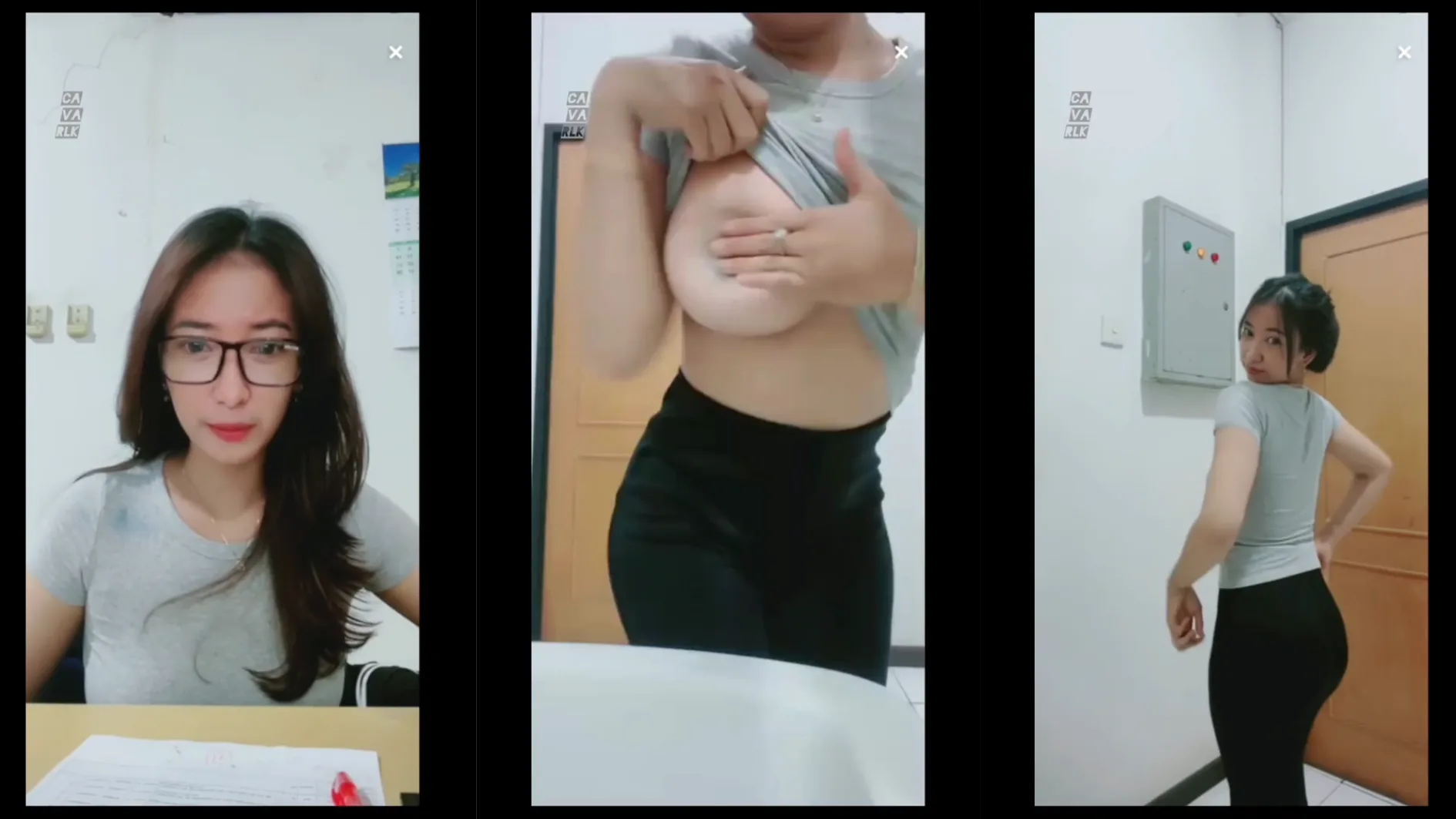 Cewek Binal Eksib Di Toilet Kantor