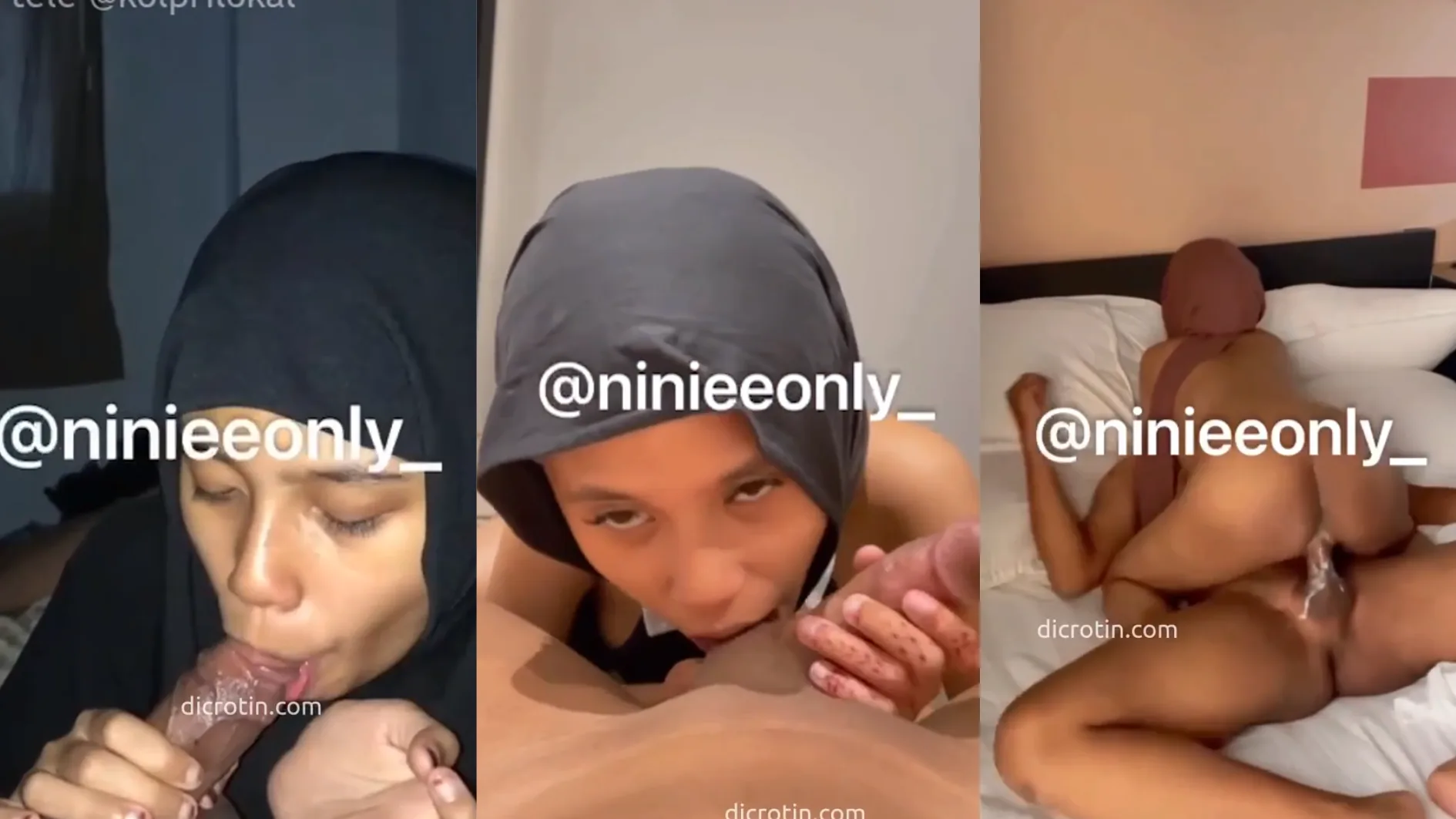 Ninieonly Malay Tudung Memek Basah Banjir