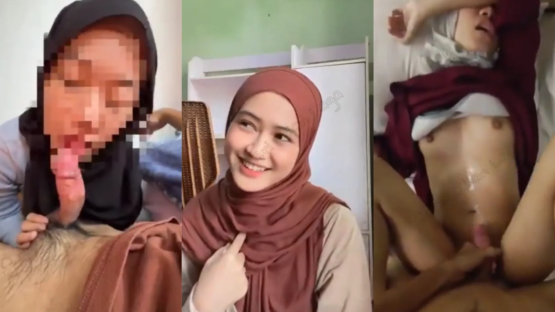 Melayu Tudung Polos Ternyata Juga Haus Kontol