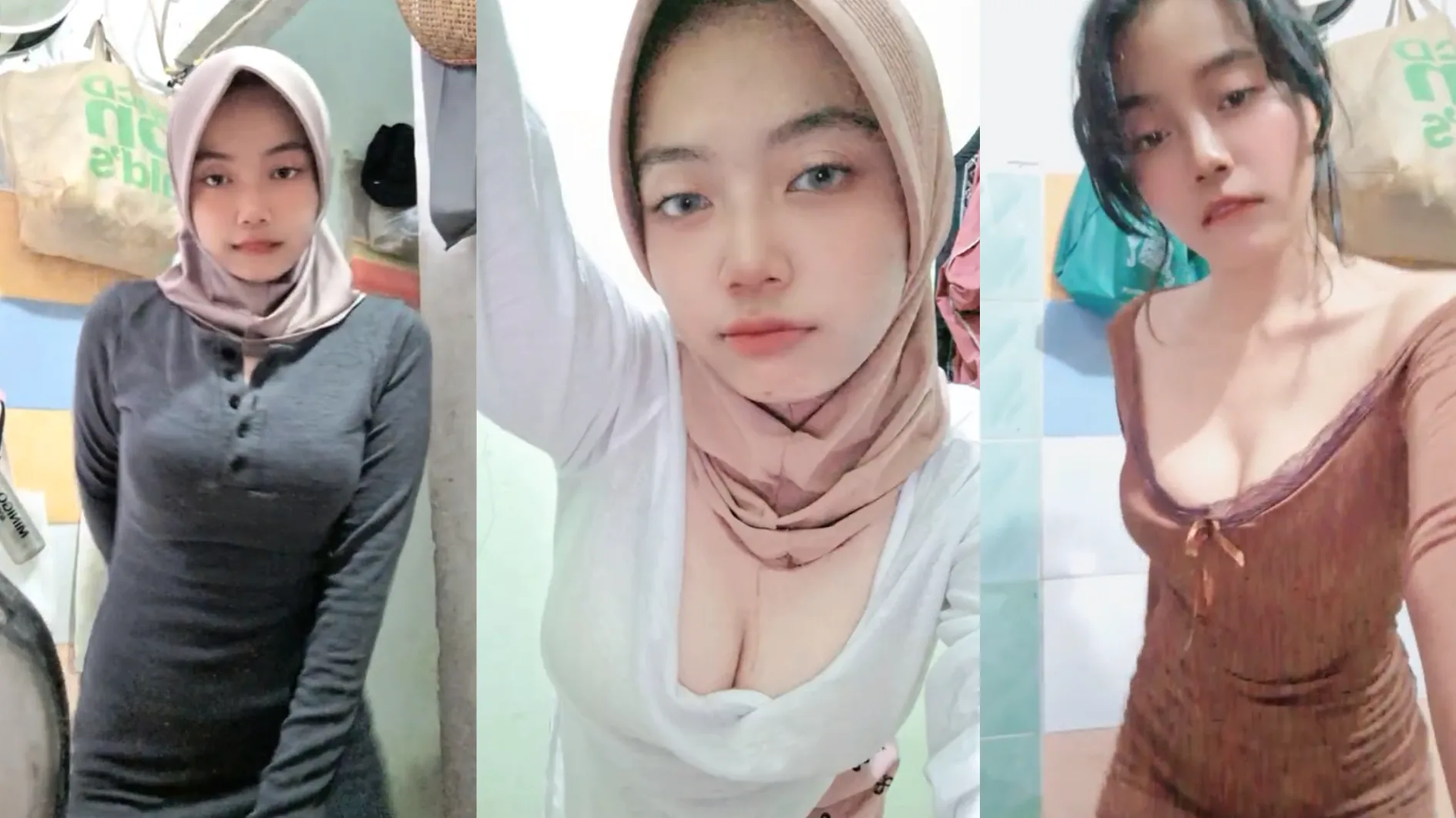 Jilbab Cantik Tobrut Baru Belajar Jadi Binal